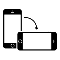 rotate phone
