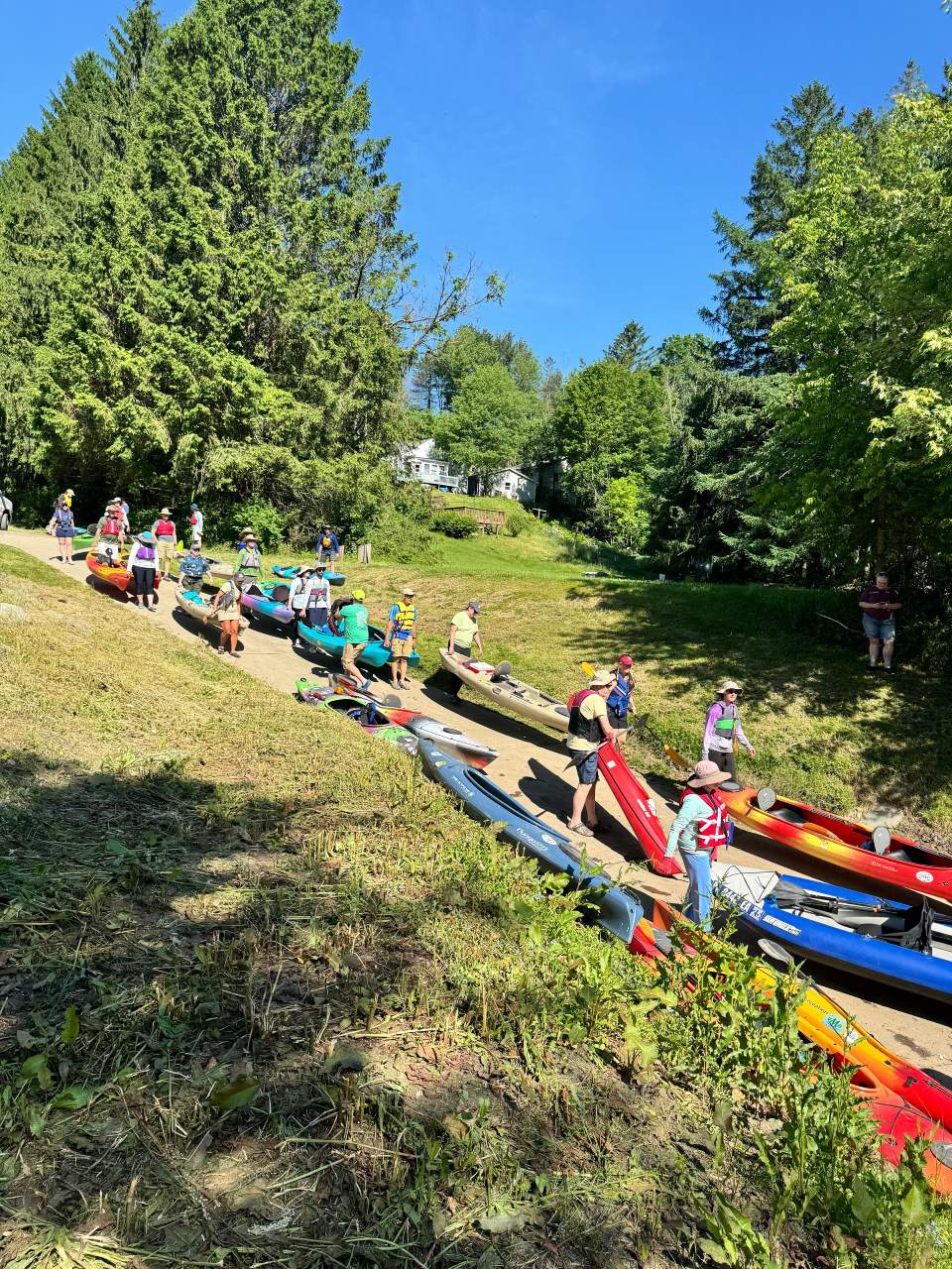 kayak River north branch water trail