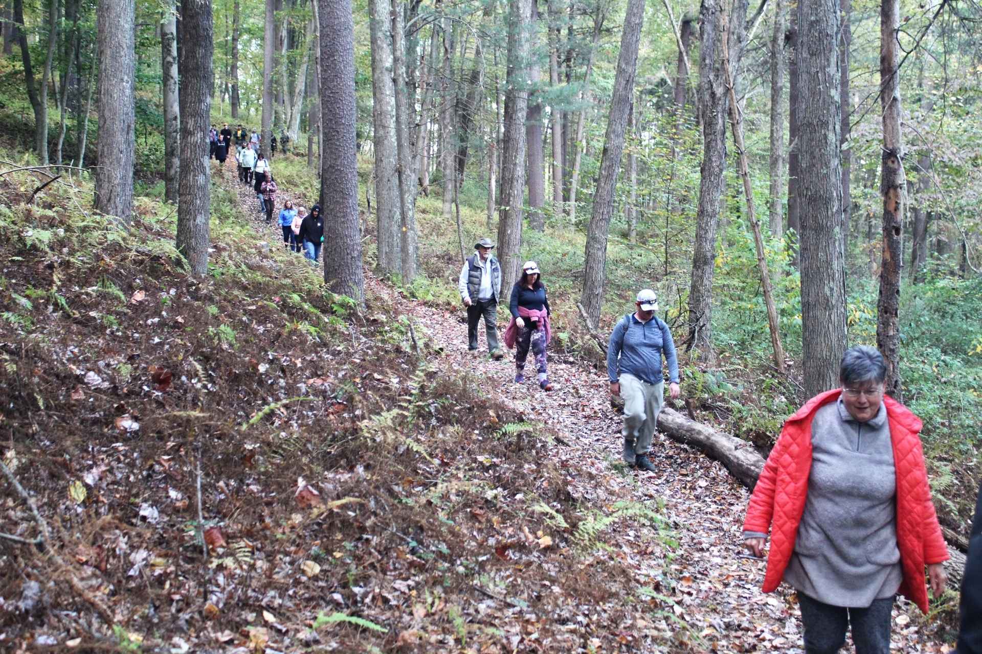 Fall Foliage Hike at Mt. Pisgah State Park Fall Foliage Hike at Mt. Pisgah State Park